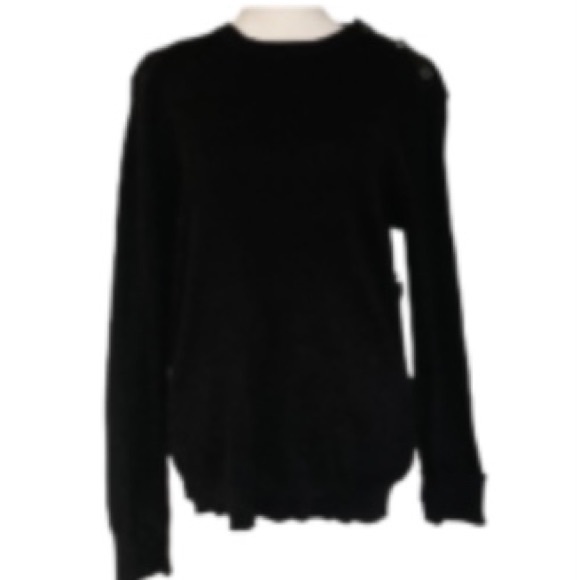 Lauren Ralph Lauren Tops - NWT Vintage Lauren Ralph Lauren Black Longsleeve Blouse Size XL